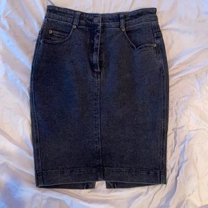 DKNY Vintage Black Skirt